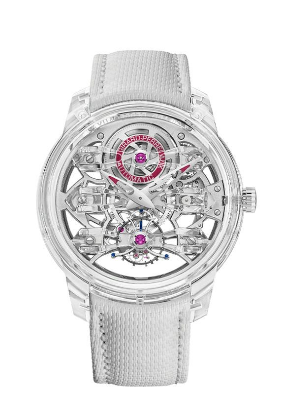 GIRARD-PERREGAUX QUASAR LIGHT TOURBILLON WITH THREE BRIDGES ジラール・ペルゴ クエーサー ライト トゥールビヨン スリー ブリッジ 99295-43-3314-5CC