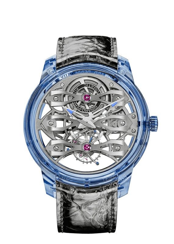GIRARD-PERREGAUX QUASAR AZURE TOURBILLON WITH THREE BRIDGES ジラール・ペルゴ クエーサー アジュール トゥールビヨン スリーブリッジ 99295-43-002-UA2A