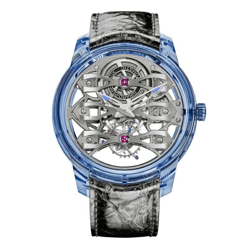 GIRARD-PERREGAUX QUASAR AZURE TOURBILLON WITH THREE BRIDGES ジラール・ペルゴ クエーサー アジュール トゥールビヨン スリーブリッジ 99295-43-002-UA2A