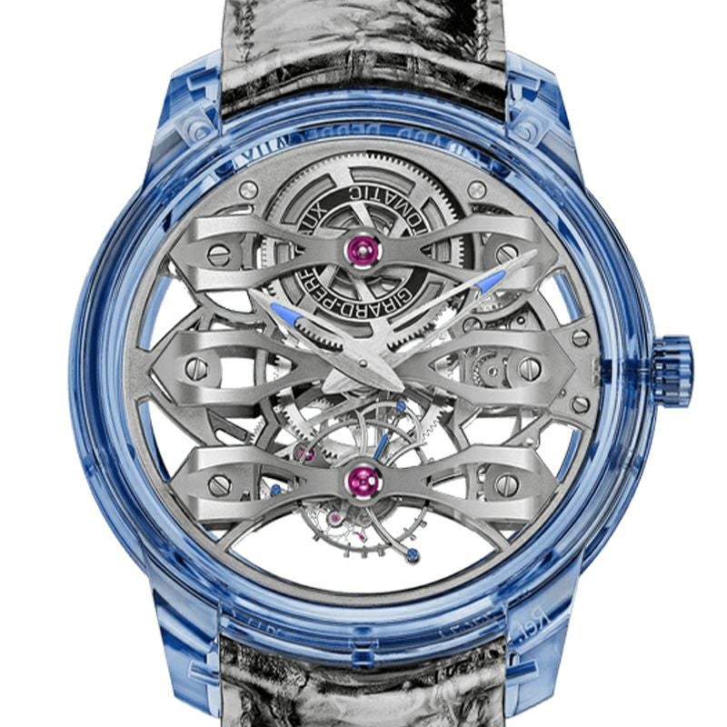 GIRARD-PERREGAUX QUASAR AZURE TOURBILLON WITH THREE BRIDGES ジラール・ペルゴ クエーサー アジュール トゥールビヨン スリーブリッジ 99295-43-002-UA2A