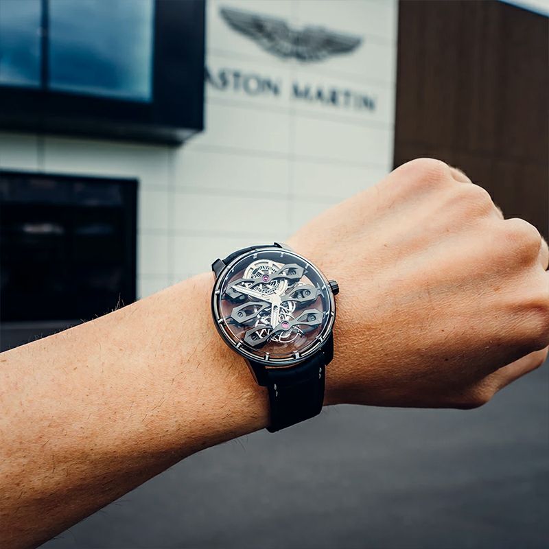 GIRARD-PERREGAUX TOURBILLON WITH THREE FLYING BRIDGES ASTON MARTIN EDITION ジラール・ペルゴ トゥールビヨン スリー・フライング ブリッジ アストンマーティン エディション 99296-21-001-BA6A