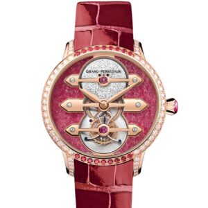 GIRARD-PERREGAUX TOURBILLON WITH THREE GOLD BRIDGES RUBY HEART ジラール・ペルゴ トゥールビヨン スリー ゴールド ブリッジ ルビー ハート 99242B52CH01-CKHA