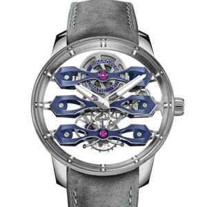 GIRARD-PERREGAUX TOURBILLON WITH THREE FLYING BRIDGES BUCHERER BLUE ジラール・ペルゴ トゥールビヨン スリー・フライング ブリッジ ブヘラ ブルー 99296-21-3128-5GX