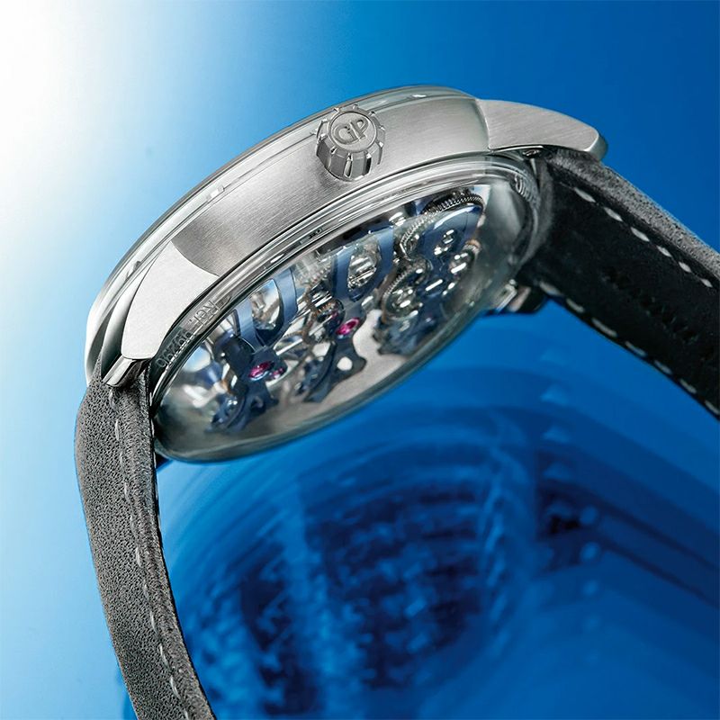 GIRARD-PERREGAUX TOURBILLON WITH THREE FLYING BRIDGES BUCHERER BLUE ジラール・ペルゴ トゥールビヨン スリー・フライング ブリッジ ブヘラ ブルー 99296-21-3128-5GX