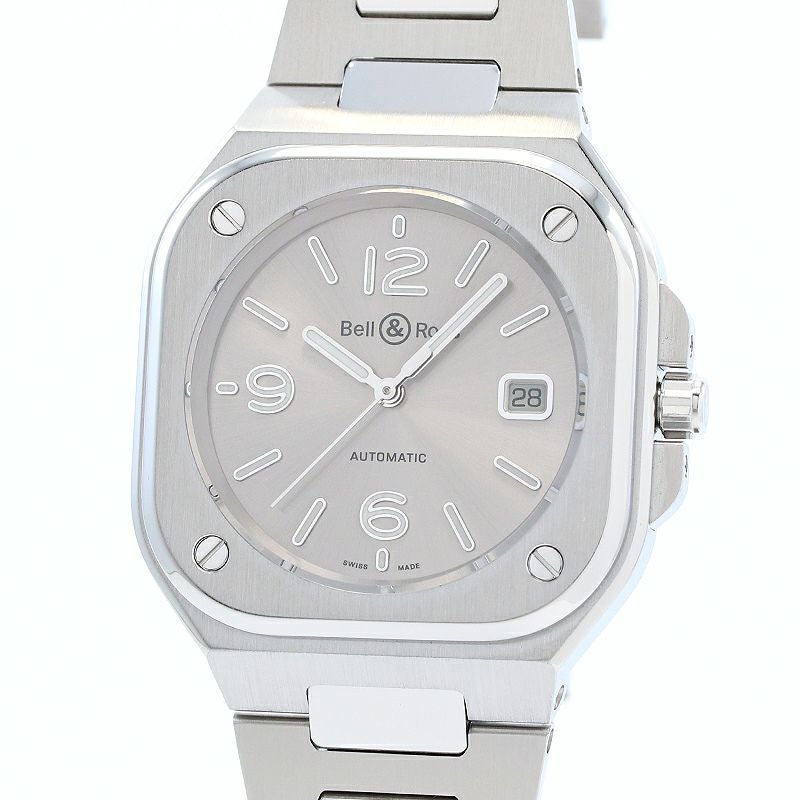【中古】BELL & ROSS BR05 GREY STEEL ベル&ロス BR05 グレー・スティール BR05A-GR-ST/SST