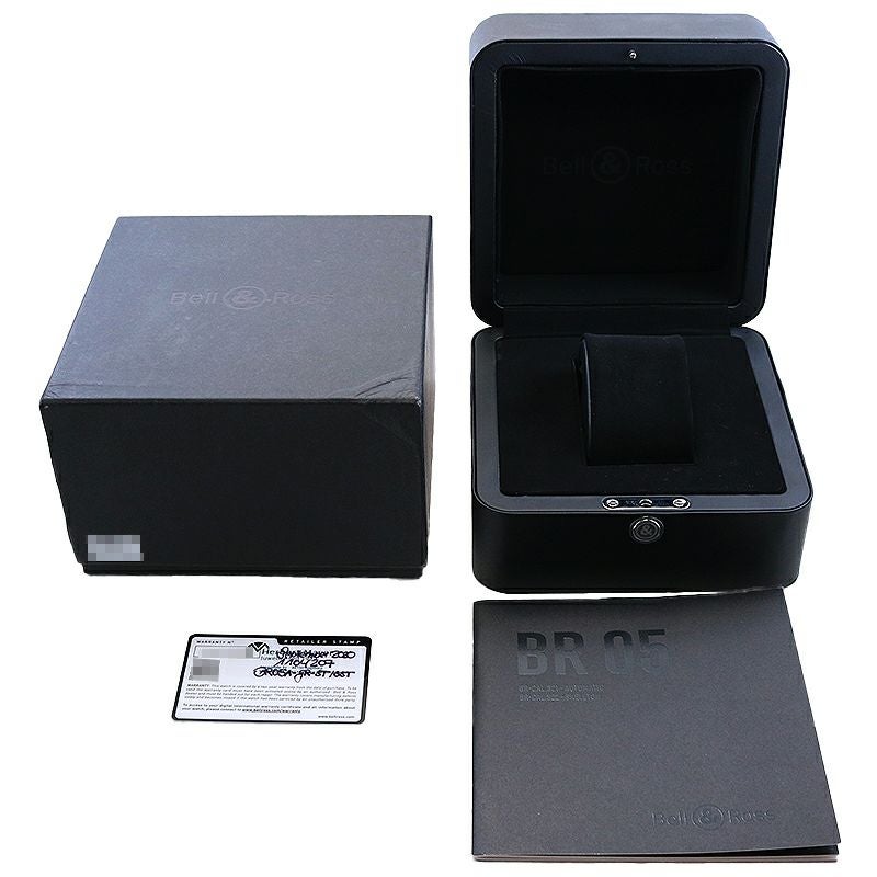 【中古】BELL & ROSS BR05 GREY STEEL ベル&ロス BR05 グレー・スティール BR05A-GR-ST/SST
