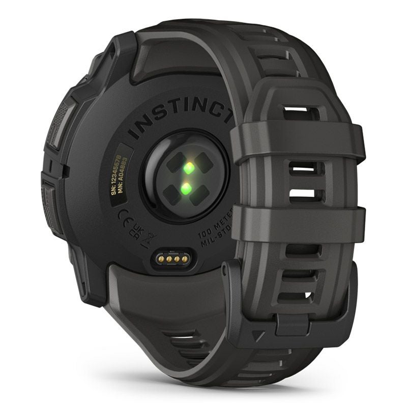 GARMIN Instinct 3 AMOLED 50mm Black / Charcoal ガーミン インスティンクト 3 アモレッド 50mm ブラック / チャコール 010-03020-30