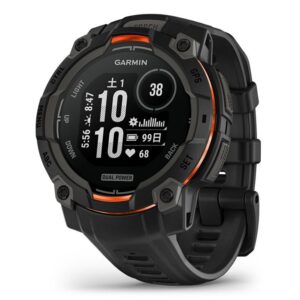 GARMIN Instinct 3 Dual Power 45mm Black ガーミン インスティンクト 3 デュアルパワー 45mm ブラック 010-02934-30