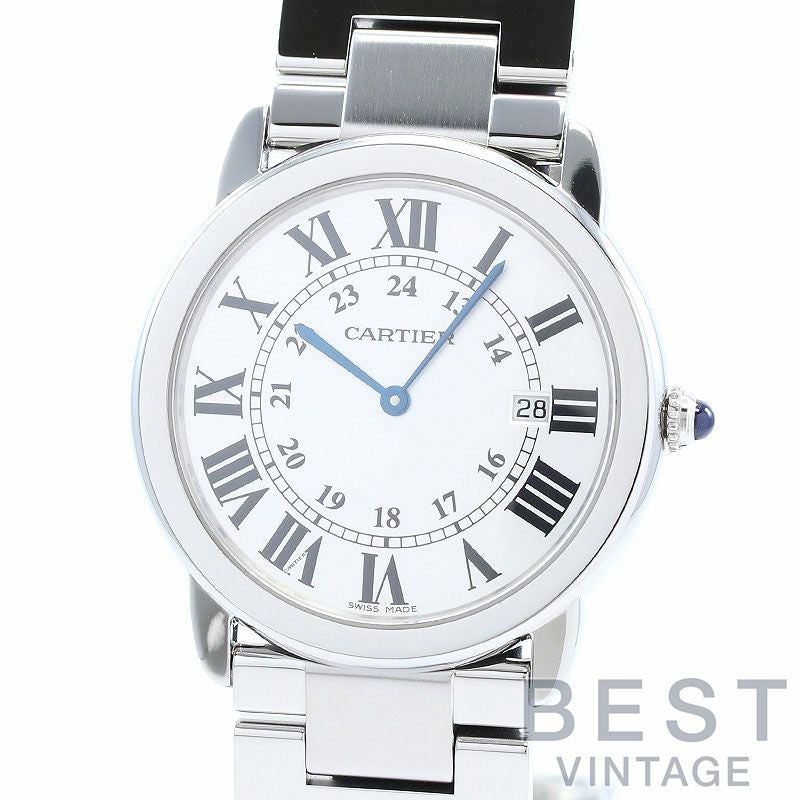 【中古】CARTIER RONDE SOLO DE CARTIER LARGE MODEL カルティエ ロンド ソロ ドゥ カルティエ LM 36MM W6701005