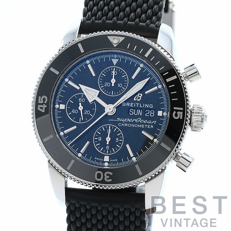 【中古】BREITLING SUPEROCEAN HERITAGE CHRONOGRAPH 44 ブライトリング スーパーオーシャン ヘリテージ クロノグラフ 44 A13313121B1S1 (A275B-1QRC)