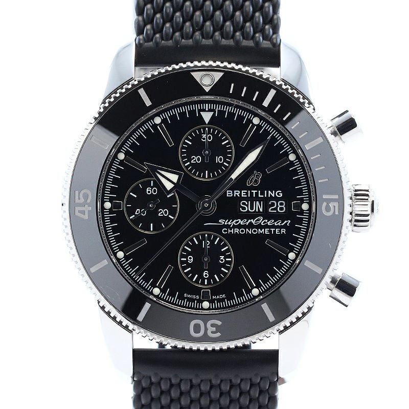 【中古】BREITLING SUPEROCEAN HERITAGE CHRONOGRAPH 44 ブライトリング スーパーオーシャン ヘリテージ クロノグラフ 44 A13313121B1S1 (A275B-1QRC)