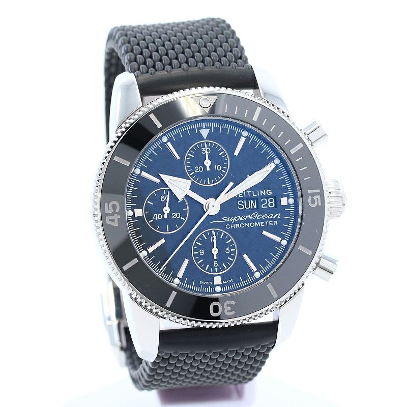 【中古】BREITLING SUPEROCEAN HERITAGE CHRONOGRAPH 44 ブライトリング スーパーオーシャン ヘリテージ クロノグラフ 44 A13313121B1S1 (A275B-1QRC)