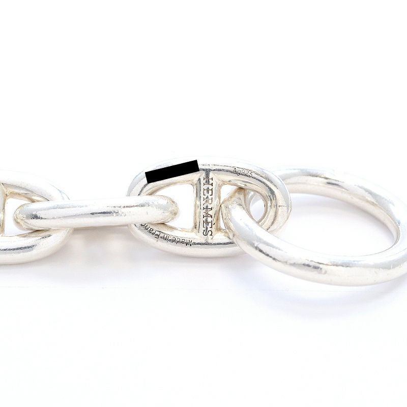【中古】HERMES CHAINE D’ANCRE BRACELET MM 16PIECES エルメス シェーヌダンクル モアイヤンモデル 16コマ -
