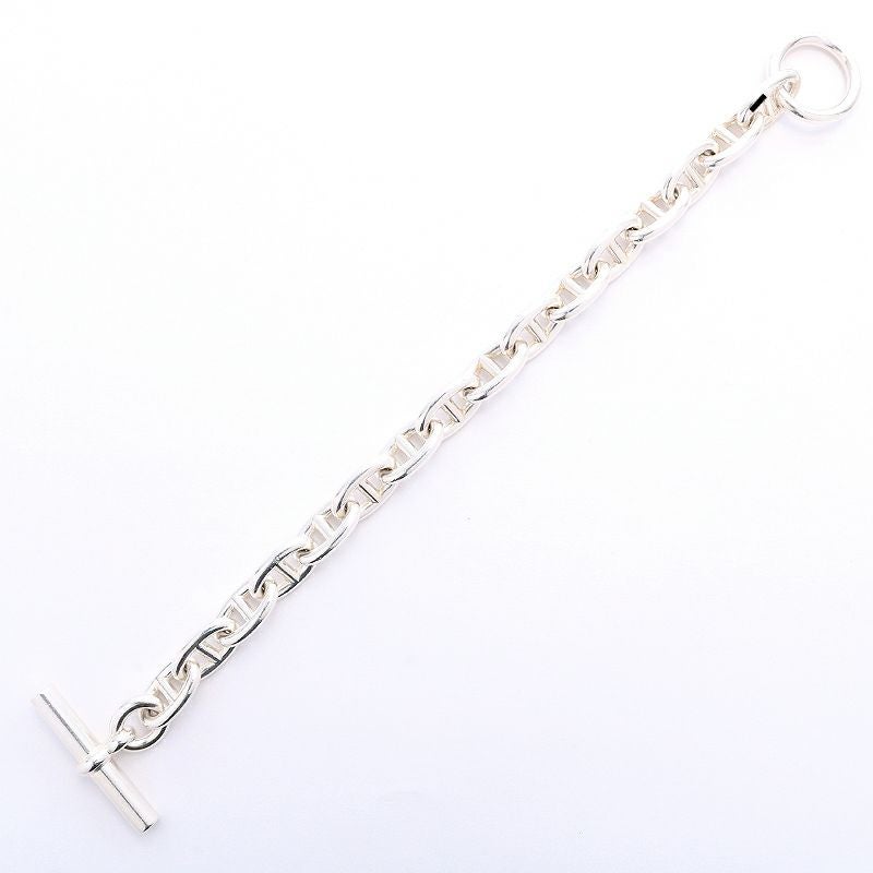 【中古】HERMES CHAINE D’ANCRE BRACELET MM 16PIECES エルメス シェーヌダンクル モアイヤンモデル 16コマ -