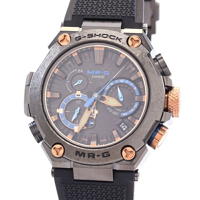 【中古】CASIO G-SHOCK MR-G MRG-B2000 SERIES KACHIIRO カシオ Gショック MR-G MRG-B2000シリーズ 勝色 MRG-B2000R-1AJR