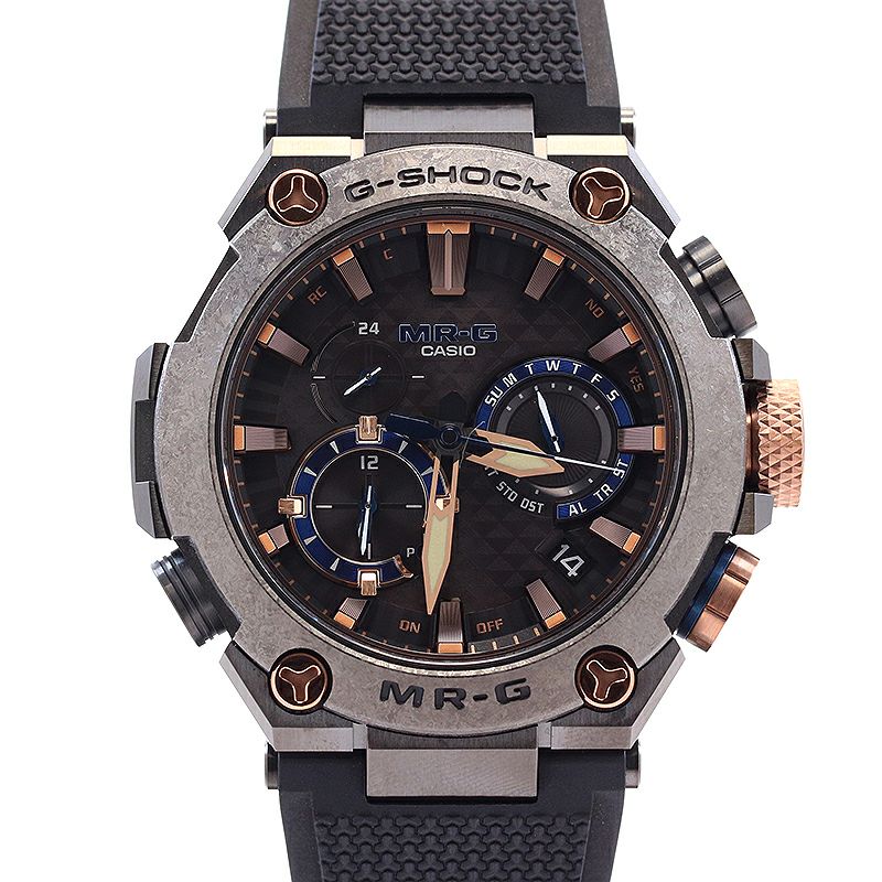 【中古】CASIO G-SHOCK MR-G MRG-B2000 SERIES KACHIIRO カシオ Gショック MR-G MRG-B2000シリーズ 勝色 MRG-B2000R-1AJR