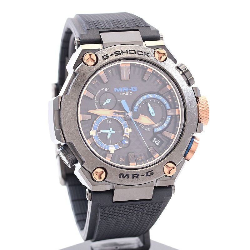 【中古】CASIO G-SHOCK MR-G MRG-B2000 SERIES KACHIIRO カシオ Gショック MR-G MRG-B2000シリーズ 勝色 MRG-B2000R-1AJR