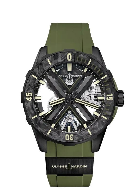 ULYSSE NARDIN DIVER X SKELETON OPS ユリス・ナルダン ダイバー X スケルトン OPS 3723-170-2C/3A
