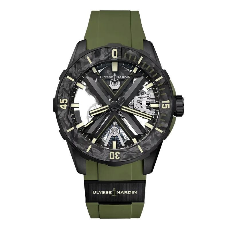 ULYSSE NARDIN DIVER X SKELETON OPS ユリス・ナルダン ダイバー X スケルトン OPS 3723-170-2C/3A