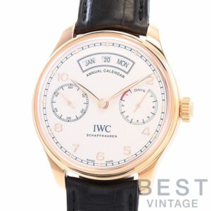 【中古】IWC PORTUGIESER ANNUAL CALENDAR アイ・ダブリュー・シー ポルトギーゼ・アニュアル・カレンダー IW503504