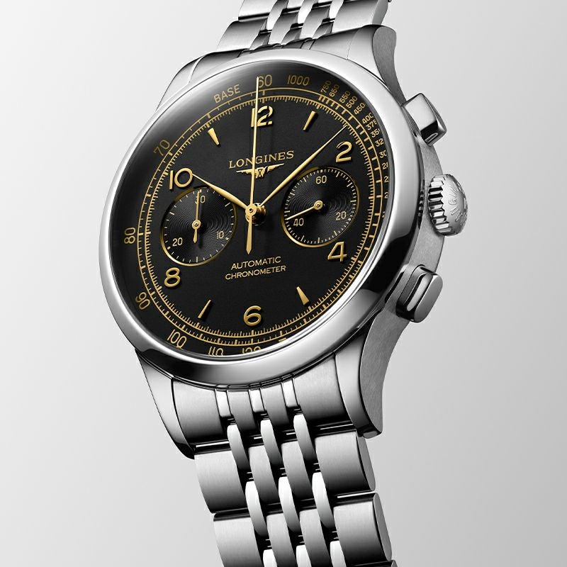 LONGINES RECORD CHRONOGRAPH ロンジン レコード クロノグラフ L2.921.4.56.6