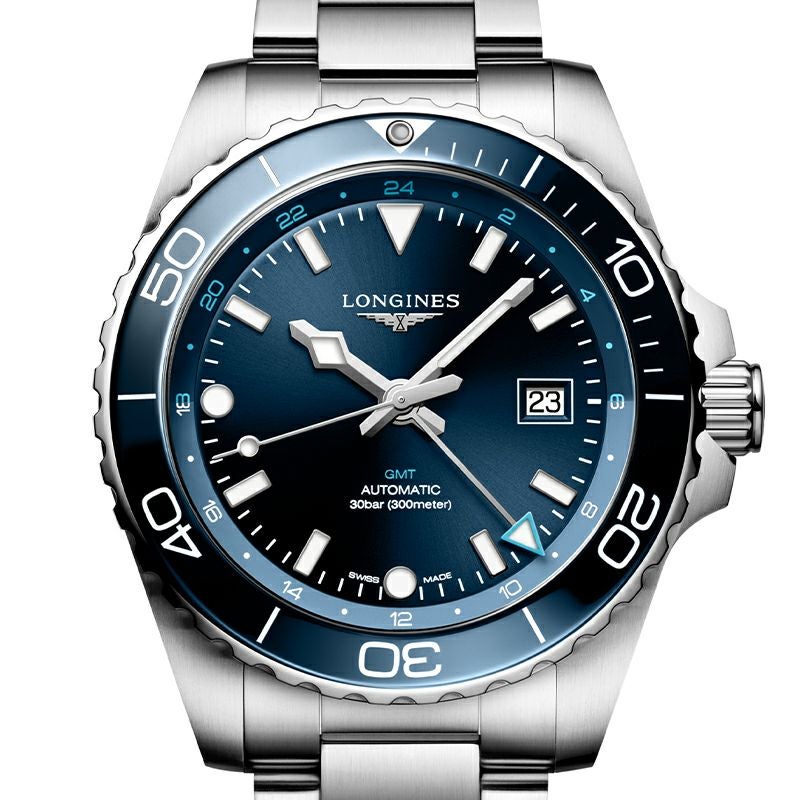LONGINES HYDROCONQUEST GMT ロンジン ハイドロコンクエスト ジーエムティー L3.890.4.96.6