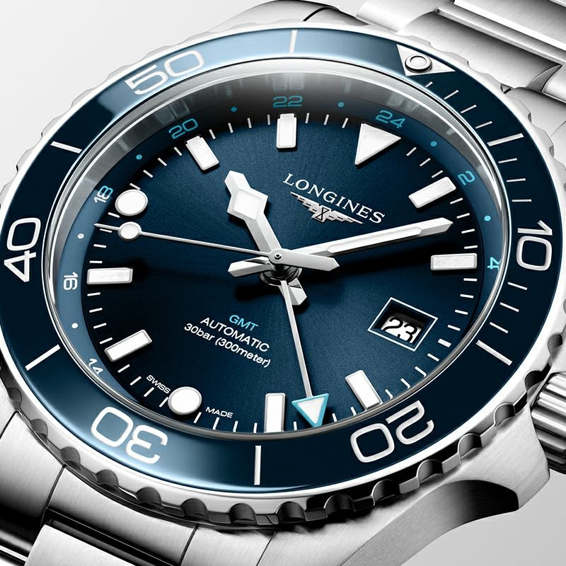 LONGINES HYDROCONQUEST GMT ロンジン ハイドロコンクエスト ジーエムティー L3.890.4.96.6