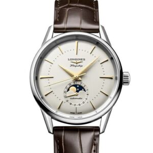 LONGINES FLAGSHIP HERITAGE MOONPHASE ロンジン フラッグシップ?ヘリテージ ムーンフェイズ L4.815.4.78.2