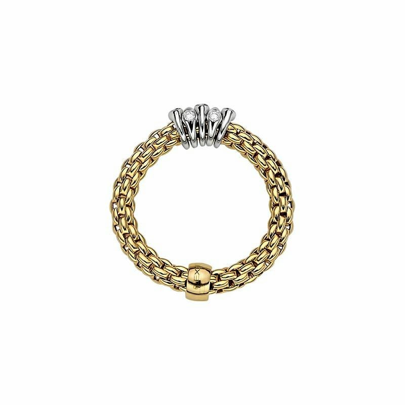FOPE PRIMA COLLECTION FLEX'IT フォッペ プリマ コレクション フレグジット リング M 74608AX_BB_G_XBX_00M