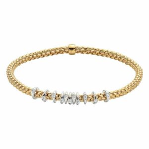 FOPE PRIMA COLLECTION FLEX'IT フォッペ プリマ コレクション フレグジット ブレスレット M 74708BX_BB_G_XBX_00M
