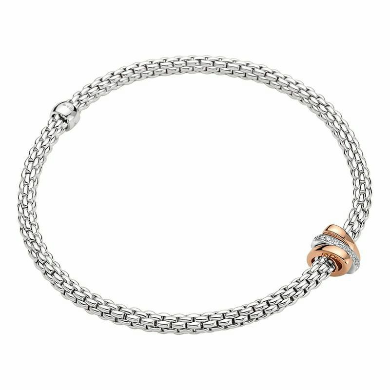 FOPE PRIMA COLLECTION FLEX'IT フォッペ プリマ コレクション フレグジット ブレスレット M 74408BX_BB_B_RBR_00M
