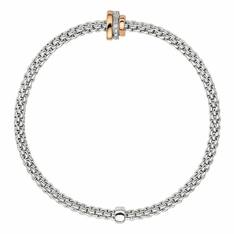 FOPE PRIMA COLLECTION FLEX'IT フォッペ プリマ コレクション フレグジット ブレスレット M 74408BX_BB_B_RBR_00M