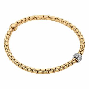 FOPE EKA TINY COLLECTION FLEX'IT フォッペ エカ タイニー コレクション フレグジット ブレスレット M 73301BX_PB_G_XBX_00M