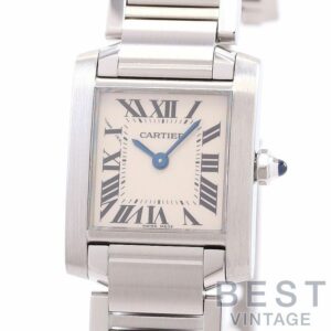 【中古】CARTIER TANK FRANCAISE SMALL MODEL カルティエ タンク フランセーズ SM W51008Q3
