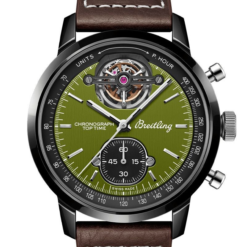 BREITLING TOPTIME B21 CHRONOGRAPH TOURBILLON 42 JAPAN LIMITED ブライトリング トップタイム B21 クロノグラフ トゥールビヨン 42 ジャパン リミテッド SB21253A1L1X1