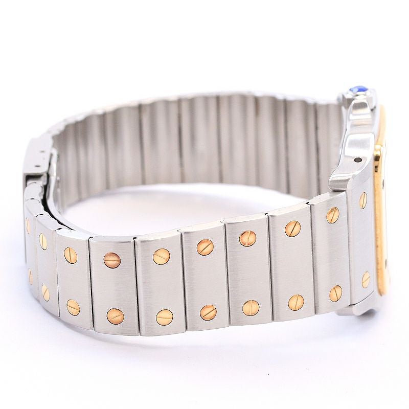 【中古】CARTIER SANTOS GALBEE LARGE MODEL カルティエ サントス ガルベ LM W20011C4 (18790)