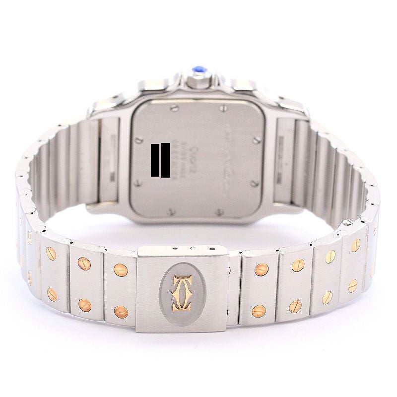 【中古】CARTIER SANTOS GALBEE LARGE MODEL カルティエ サントス ガルベ LM W20011C4 (18790)