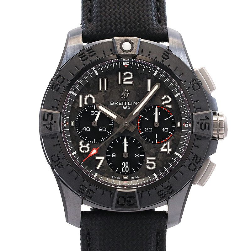 【中古】BREITLING AVENGER B01 CHRONOGRAPH 44 NIGHT MISSION ブライトリング アベンジャー B01 クロノグラフ 44 ナイトミッション SB0147101B1X1