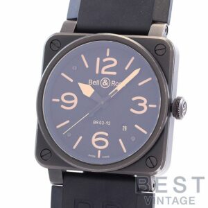 【中古】BELL & ROSS BR 03-92 HERITAGE ベル＆ロス BR03-92 ヘリテージ BR03-92HERI-CA