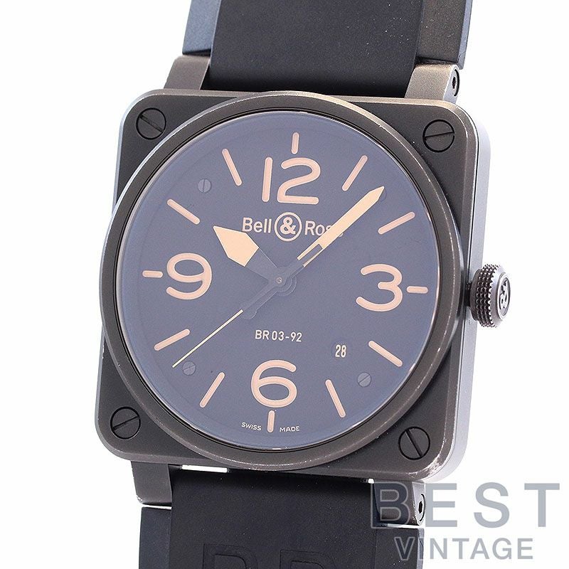 【中古】BELL & ROSS BR 03-92 HERITAGE ベル&ロス BR03-92 ヘリテージ BR03-92HERI-CA