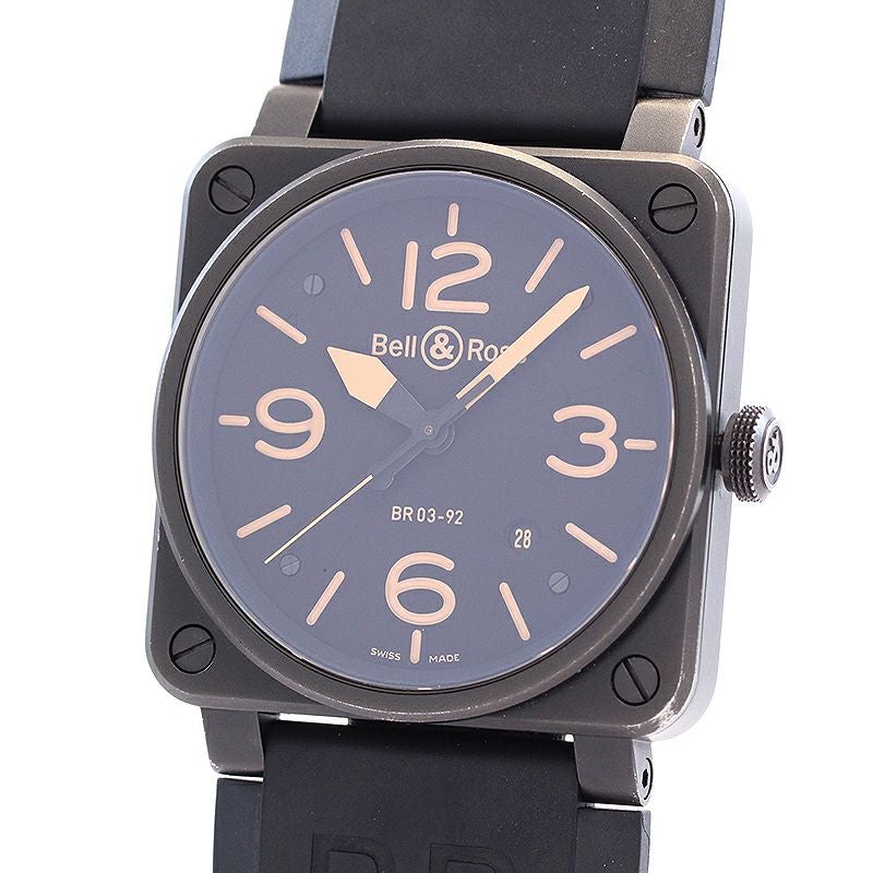 【中古】BELL & ROSS BR 03-92 HERITAGE ベル&ロス BR03-92 ヘリテージ BR03-92HERI-CA