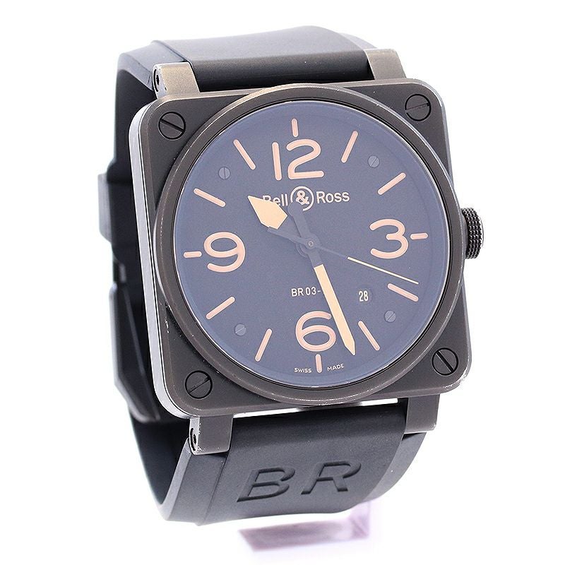 【中古】BELL & ROSS BR 03-92 HERITAGE ベル&ロス BR03-92 ヘリテージ BR03-92HERI-CA