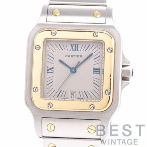 【中古】CARTIER SANTOS GALBEE LARGE MODEL カルティエ サントス ガルベ LM W20023C4