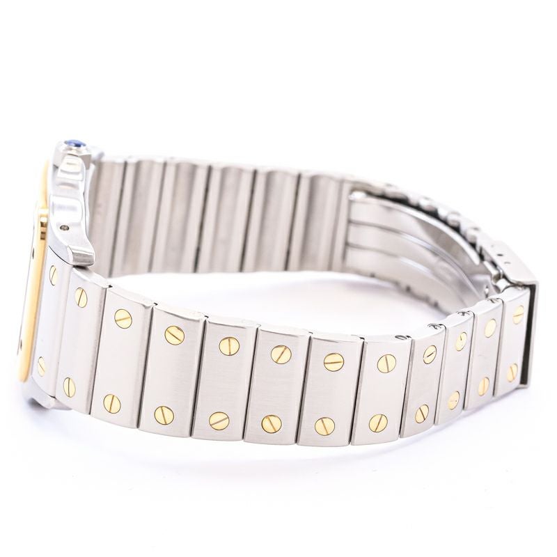 【中古】CARTIER SANTOS GALBEE LARGE MODEL カルティエ サントス ガルベ LM W20023C4