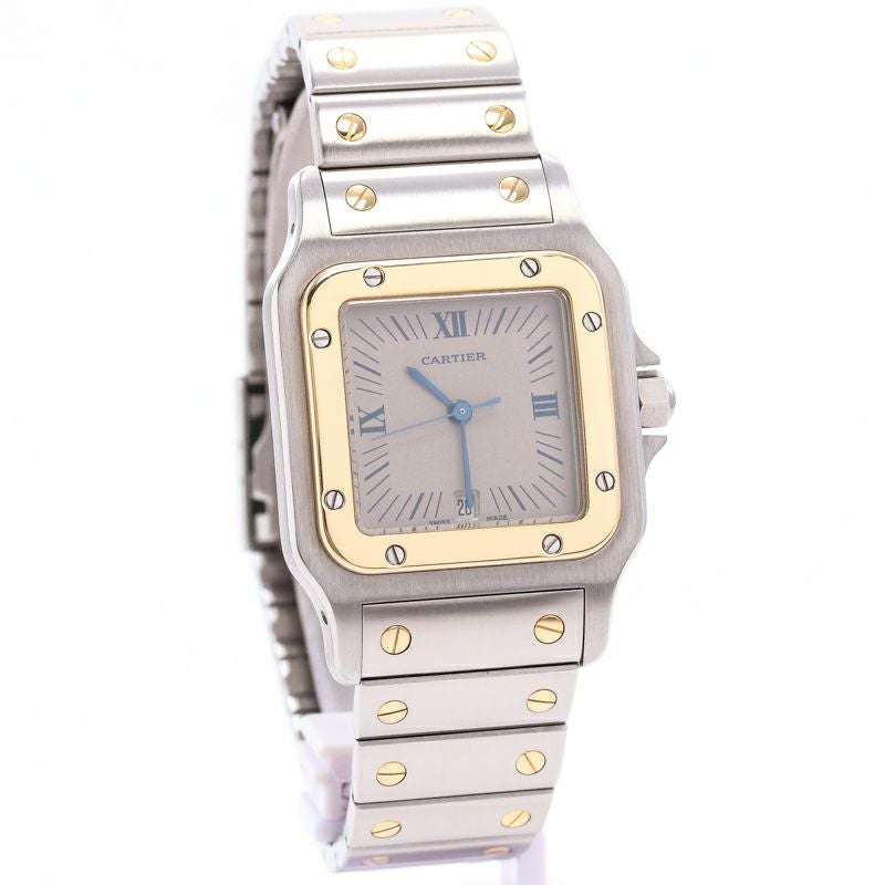 【中古】CARTIER SANTOS GALBEE LARGE MODEL カルティエ サントス ガルベ LM W20023C4