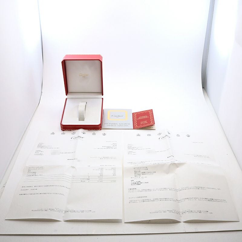 【中古】CARTIER SANTOS GALBEE LARGE MODEL カルティエ サントス ガルベ LM W20023C4