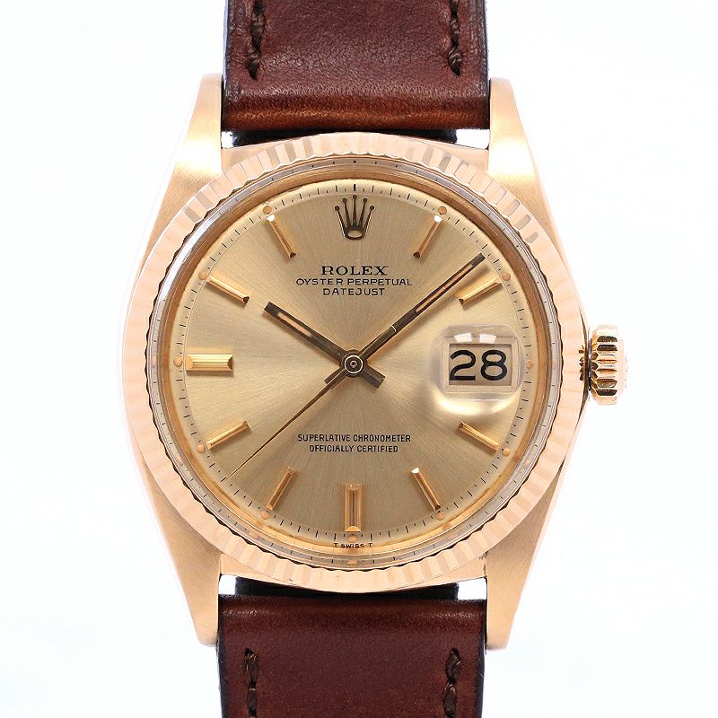 【中古】ROLEX OYSTER PERPETUAL DATEJUST ロレックス オイスターパーペチュアル デイトジャスト 1601/8