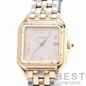 【中古】CARTIER PANTHERE CLASSIQUE ET FIGARO LARGE MODEL カルティエ パンテール クラシック&フィガロ LM W25039L6
