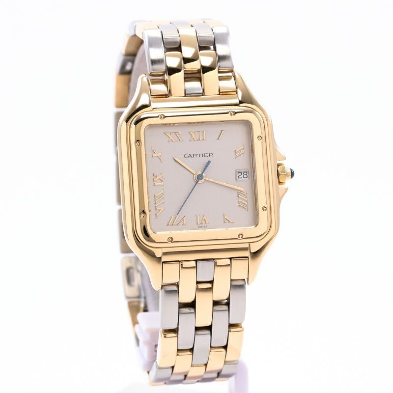 【中古】CARTIER PANTHERE CLASSIQUE ET FIGARO LARGE MODEL カルティエ パンテール クラシック&フィガロ LM W25039L6