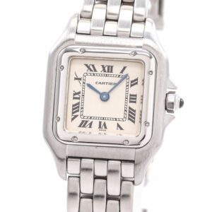 【中古】CARTIER PANTHERE CLASSIQUE ET FIGARO SMALL MODEL カルティエ パンテール クラシック&フィガロ SM W25033F5